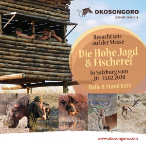 Okosongoro Jagen in Namibia - Hohe Jagd und Fischerei Messe Salzburg